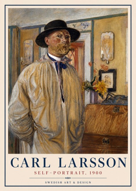 Carl Larsson Self-portrait No4 - Poster