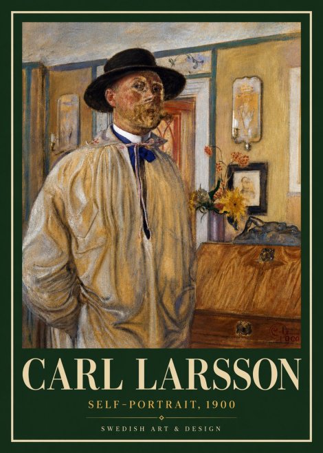 Carl Larsson Self-portrait No6 - Poster
