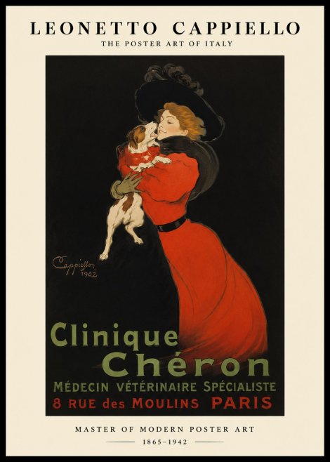 Leonetto Cappiello Clinique Chéron No1 - Poster