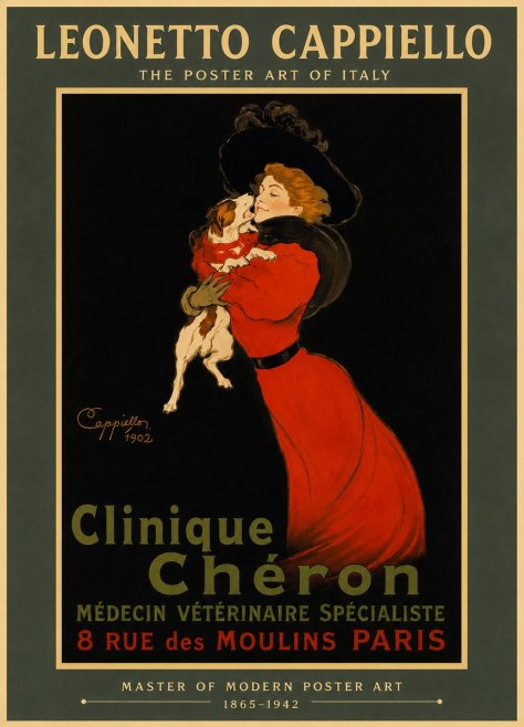 Leonetto Cappiello Clinique Chéron No6 - Poster