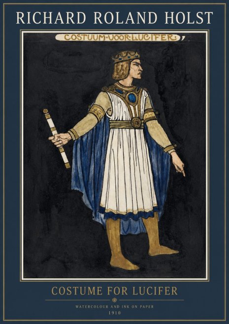 Richard Roland Holst Costume for Lucifer No2 - Poster