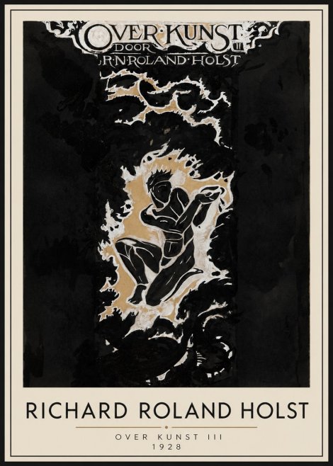 Richard Roland Holst Over Kunst Iii No1 - Poster