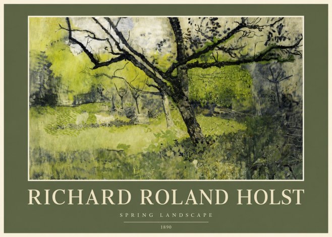 Richard Roland Holst Spring Landscape No2 - Poster