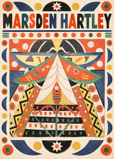 Marsden Hartley Painting No. 5 No3 - Poster