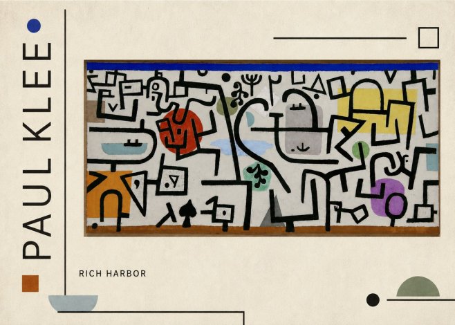 Paul Klee Rich Harbor No2 - Poster