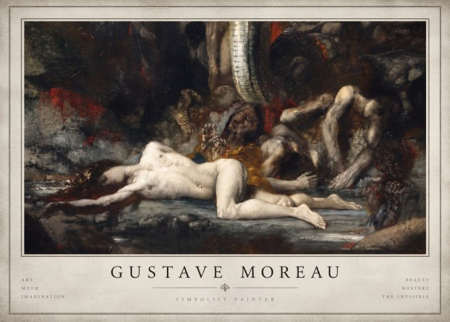Gustave Moreau Despair No3 - Poster