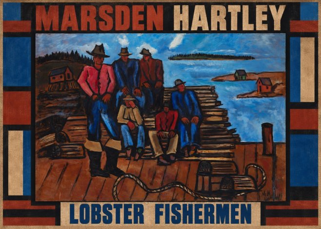 Marsden Hartley Lobster Fishermen I No2 - Poster