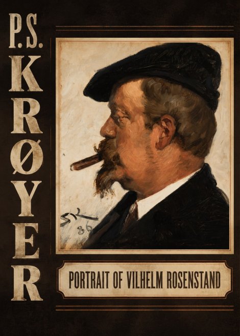 P.S. Krøyer Portrait of Vilhelm Rosenstand No5 - Poster