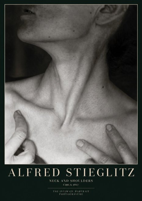 Alfred Stieglitz Neck and Shoulders No3 - Poster
