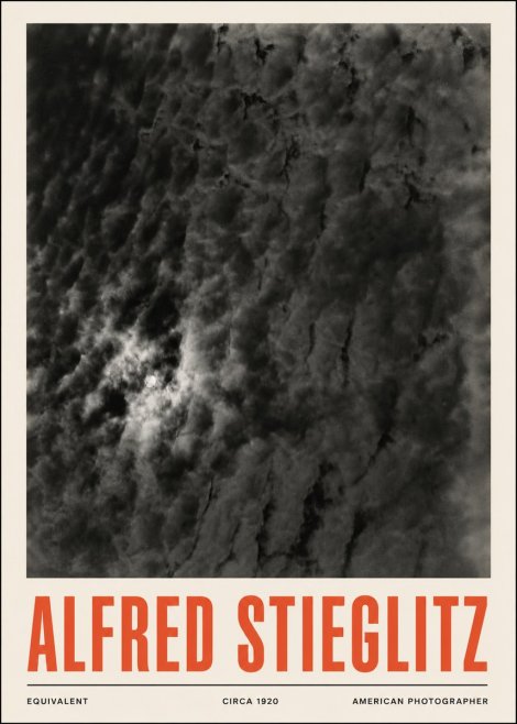 Alfred Stieglitz Equivalent II No6 - Poster