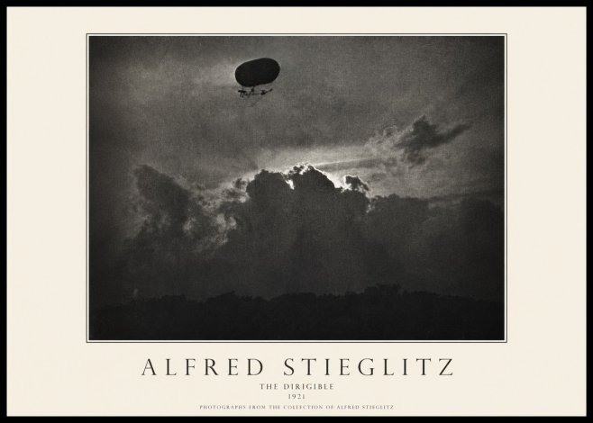 Alfred Stieglitz The Dirigible No1 - Poster