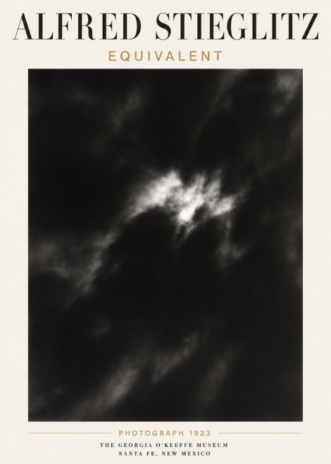 Alfred Stieglitz Equivalent IV No6 - Poster
