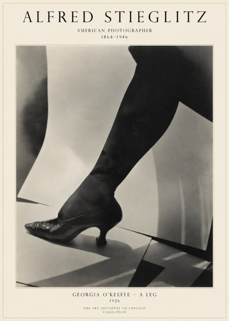 Alfred Stieglitz Georgia O'keeffe – a Leg No1 - Poster