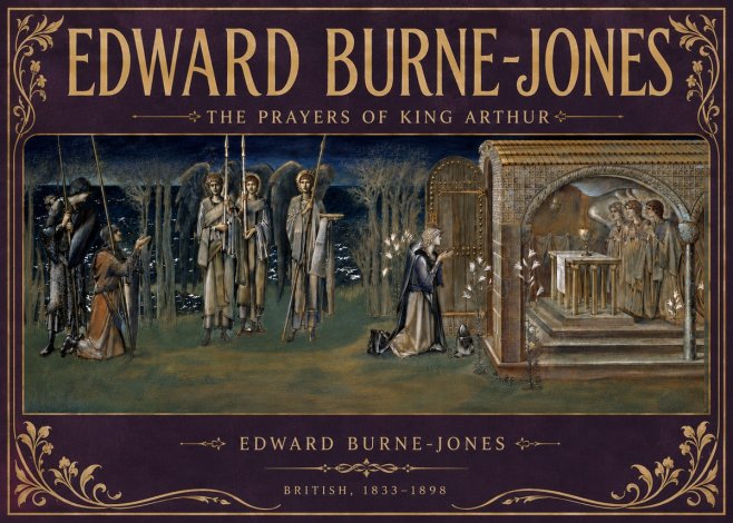 Edward Burne-Jones The Prayers of King Arthur No5 - Poster