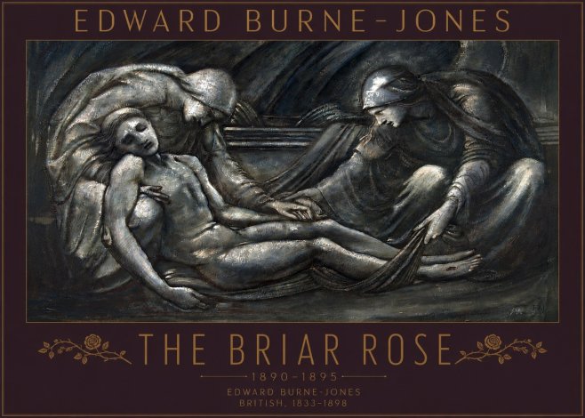 Edward Burne-Jones The Briar Rose No5 - Poster