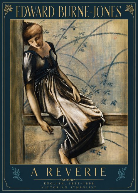 Edward Burne-Jones A Reverie No5 - Poster