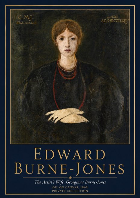 Edward Burne-Jones The Artist's Wife, Georgiana Burne-jones No5 - Poster