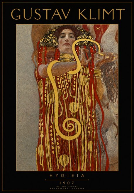 Klimt Hygeia No3 - Poster