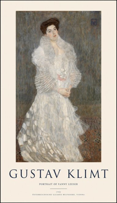 Klimt Portrait of Fanny Leeser No1 - Poster