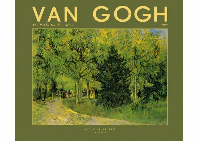 Van Gogh The Public Garden, Arles No2 - Poster