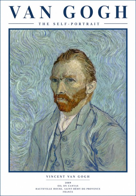 Van Gogh The Self-portrait No4 - Poster