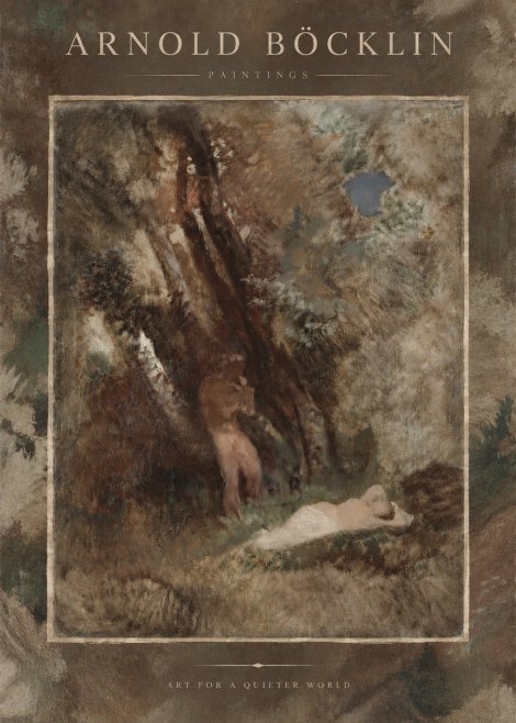 Arnold Böcklin Pan Frightening a Nymph No6 - Poster