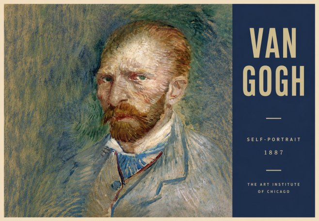 Van Gogh Self-portrait V No6 - Poster