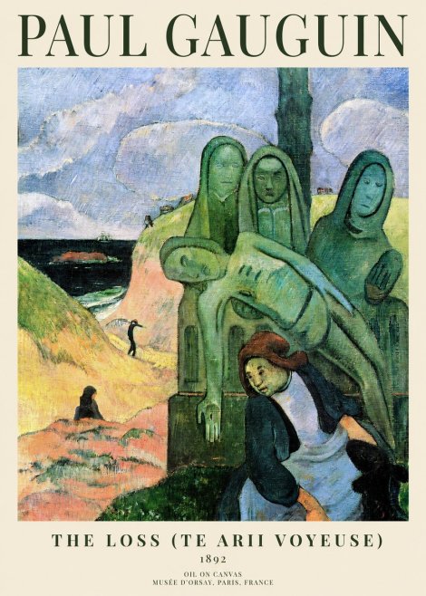 Paul Gauguin The Loss (Te Arii Voyeuse) No1 - Poster