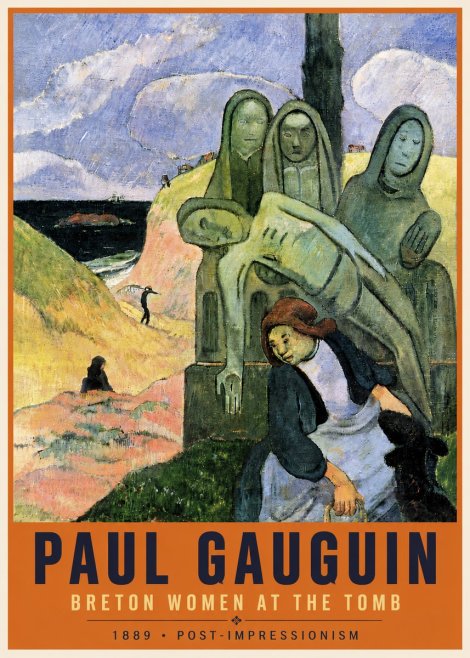 Paul Gauguin The Loss (Te Arii Voyeuse) No6 - Poster