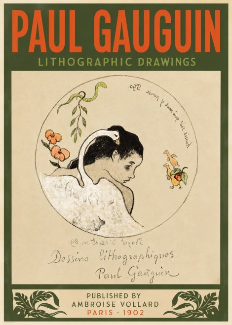 Paul Gauguin Dessins Lithographiques No4 - Poster
