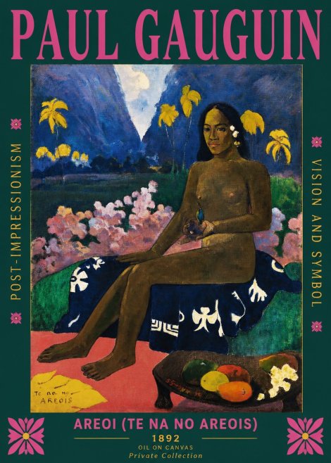 Paul Gauguin Te Na No Areois (the Seed of the Areoi) No6 - Poster
