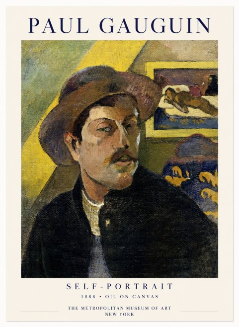 Paul Gauguin Self-portrait II No1 - Poster