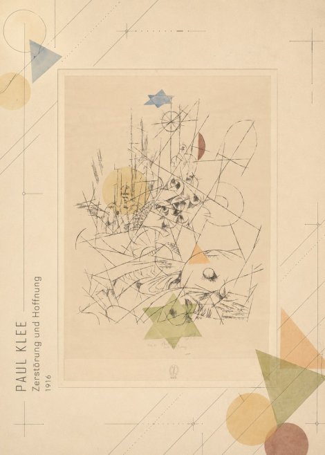 Paul Klee Zerstörung Und Hoffnung I No3 - Poster
