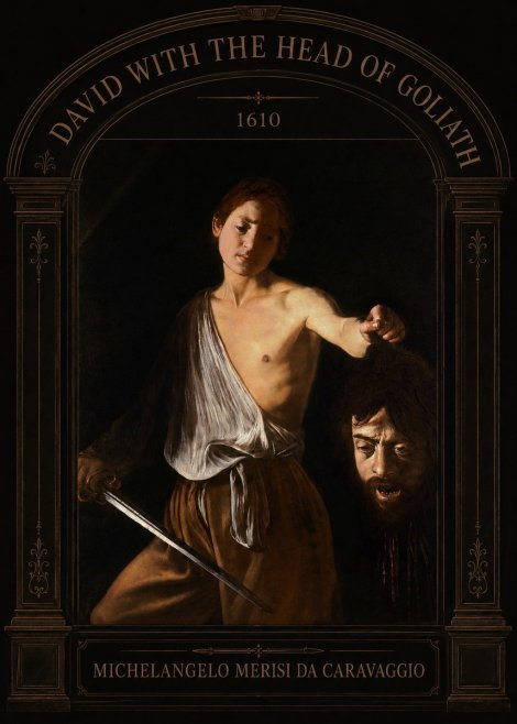 Michelangelo Merisi da Caravaggio David with the Head of Goliath III No3 - Poster