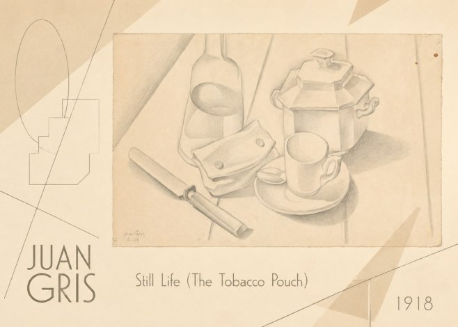 Juan Gris Still Life (the Tobacco Pouch) No6 - Poster