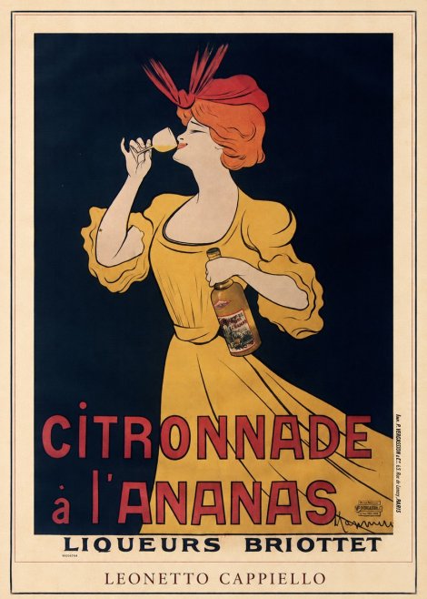 Leonetto Cappiello Citronnade À L'ananas No4 - Poster