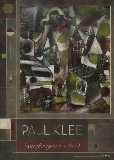 Paul Klee Sumpflegende II No2 - Poster
