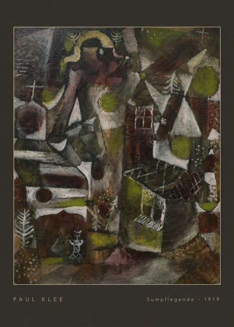 Paul Klee Sumpflegende II No5 - Poster