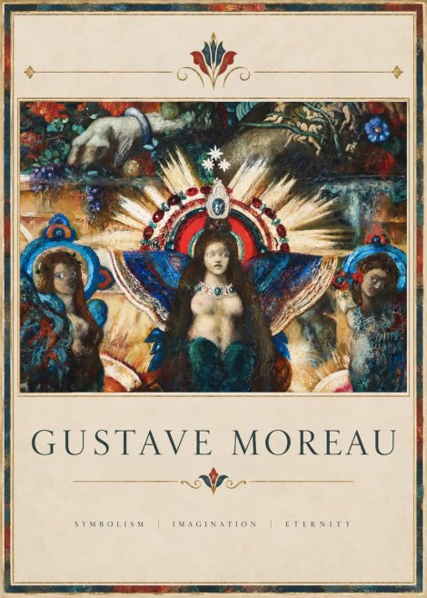 Gustave Moreau L'apparition I No4 - Poster