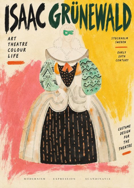 Isaac Grünewald Costume for the Theatre No6 - Poster