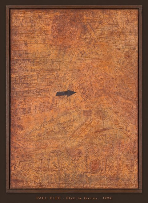 Paul Klee Pfeil Im Garten No4 - Poster