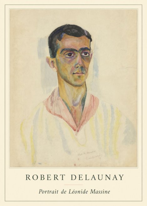 Robert Delaunay Portrait De Léonide Massine No4 - Poster