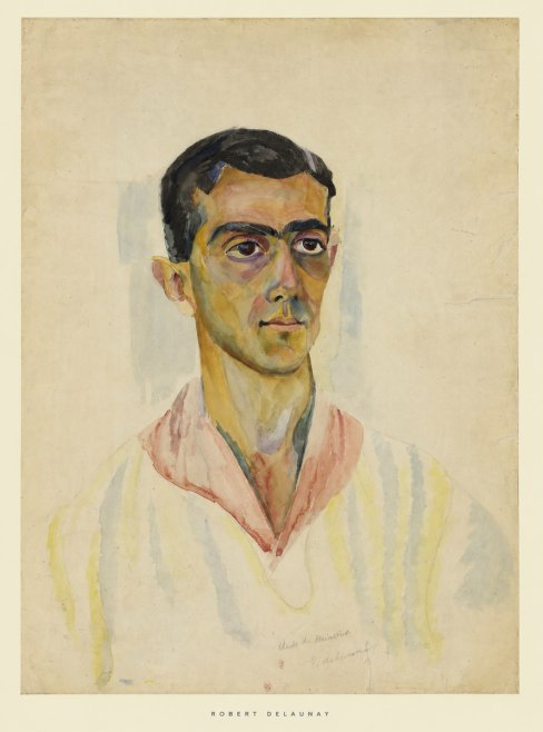 Robert Delaunay Portrait De Léonide Massine No6 - Poster
