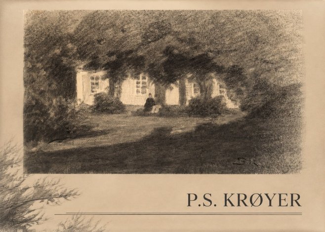P.S. Krøyer Fra Krøyers Hus Og Have I Skagen No2 - Poster