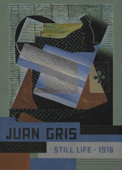 Juan Gris Still Life II No5 - Poster
