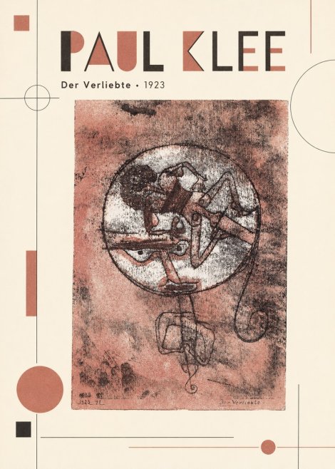 Paul Klee Der Verliebte I No6 - Poster