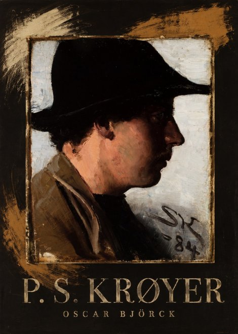 P.S. Krøyer Portrait of Oscar Björck No3 - Poster