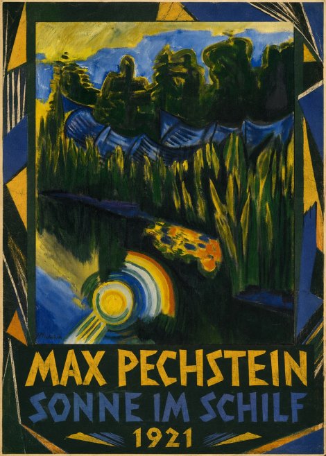 Max Pechstein Sonne Im Schilf No1 - Poster
