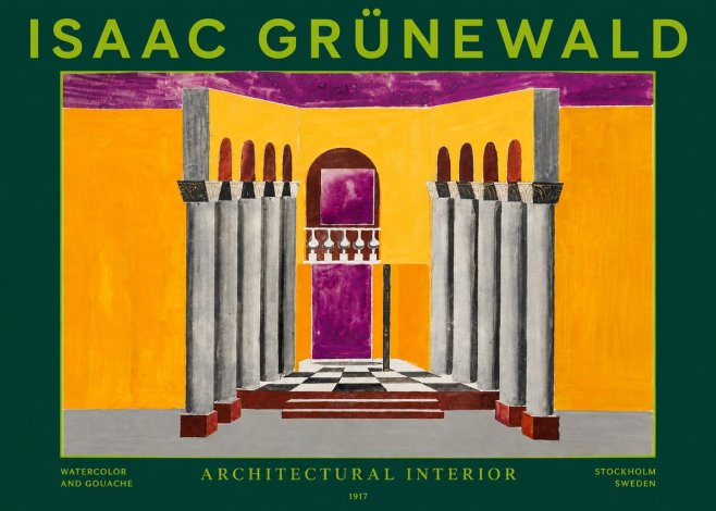 Isaac Grünewald Architectural Interior No3 - Poster