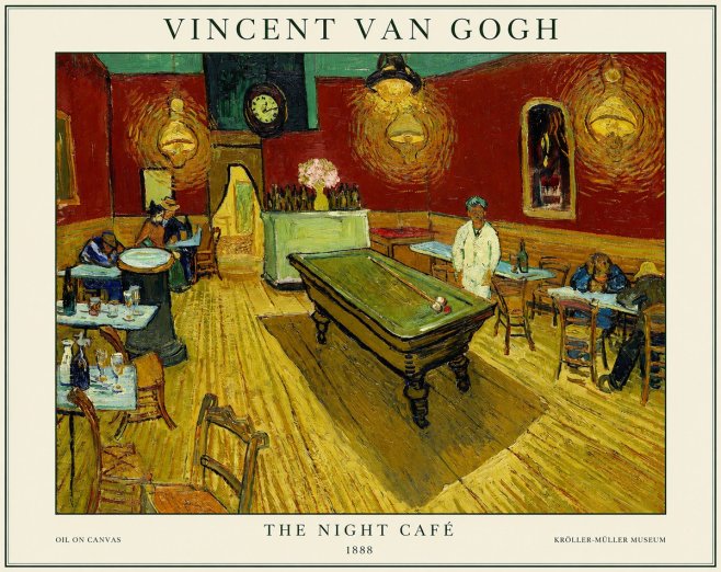 Van Gogh The Night Café II No1 - Poster